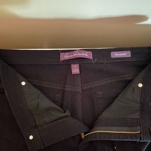 Gloria Vanderbilt Amanda Black Jeans